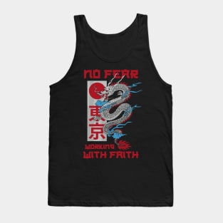 Bushido No Fear Working With Faith Tank Top